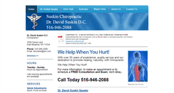 Desktop Screenshot of drdavidsuskin.com