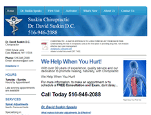 Tablet Screenshot of drdavidsuskin.com